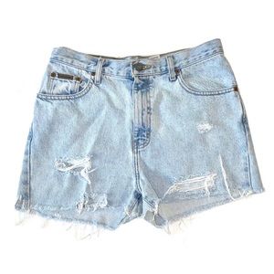 SOLD‼️ 90s Calvin Klein High Rise Cutoff Mom Denim Shorts